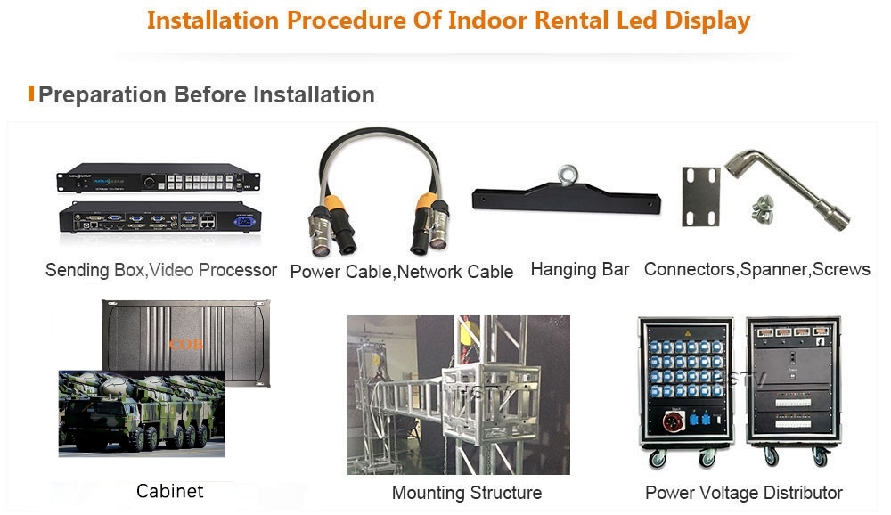 PH1.56 OptoKingdom Installation procedure led screen