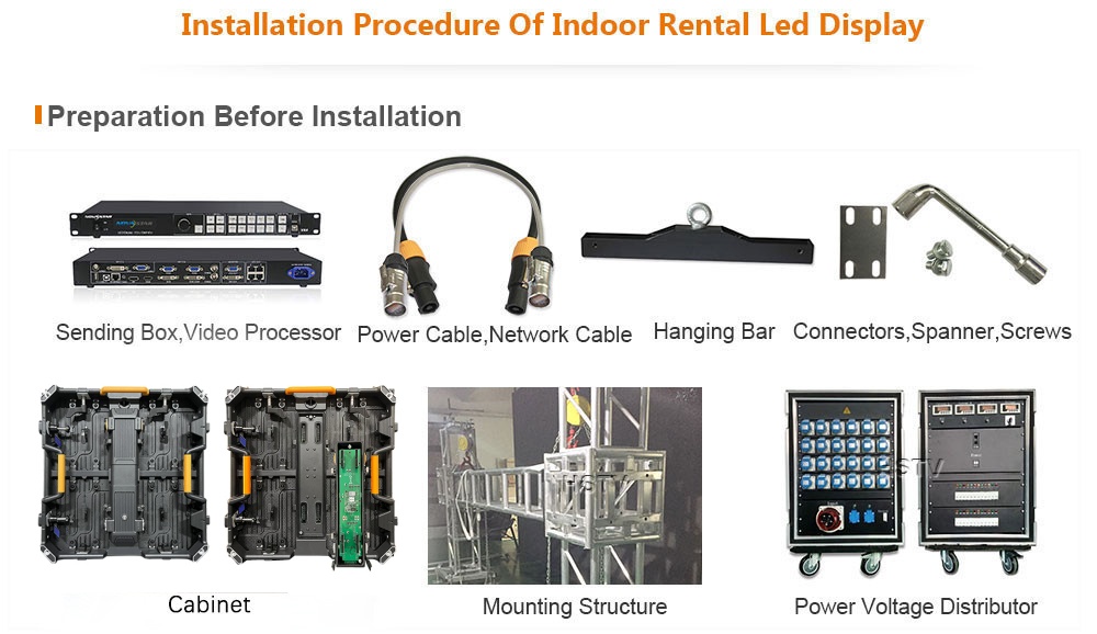 PH1.56 OptoKingdom Installation procedure led screen
