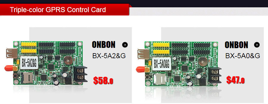 Triple-color GPRS Control Card