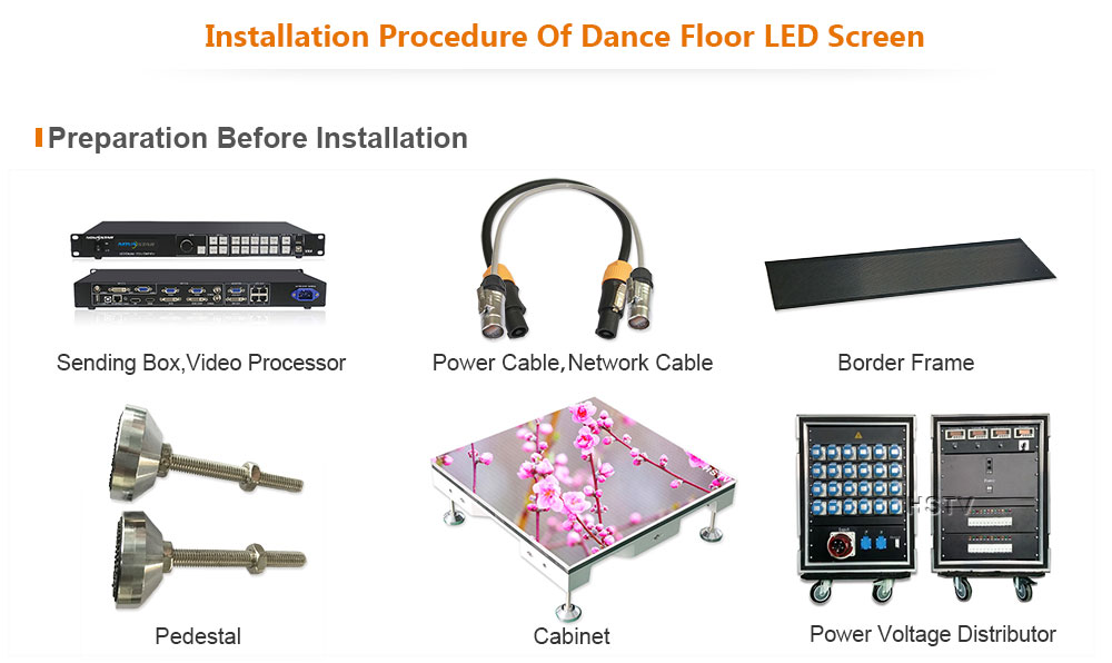 OptoKingdom PH5.95 Outdoor SMD Dance Floor LED Screen