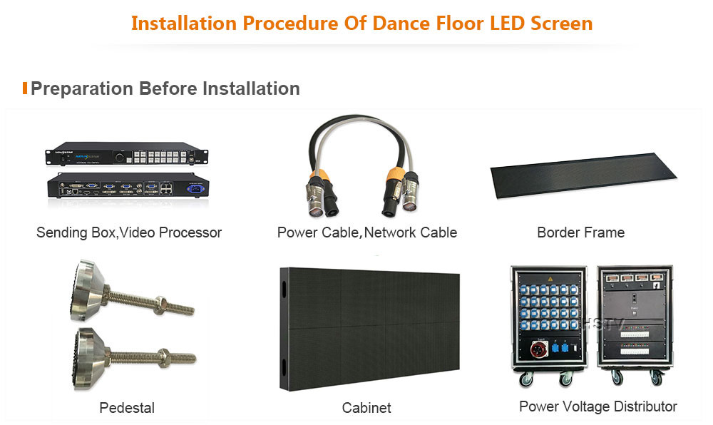 OptoKingdom PH4.81 Outdoor SMD Dance Floor LED Screen