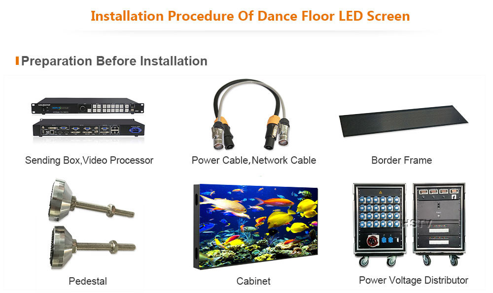 OptoKingdom PH4.81 Outdoor SMD Dance Floor LED Screen