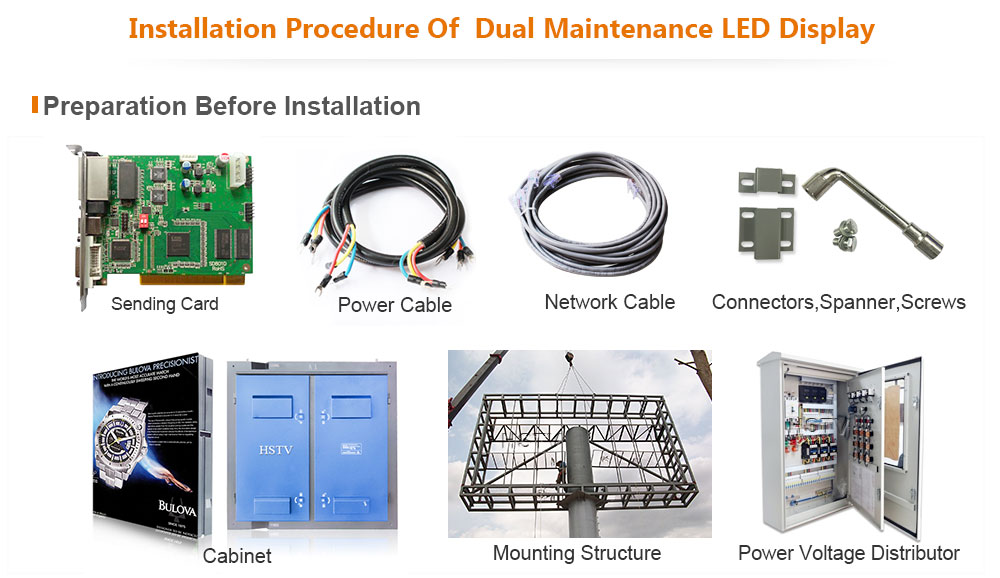 PH10 Outdoor DIP Dual Maintenance LED Display