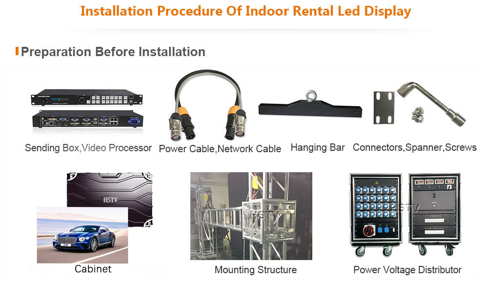 PH1.86 OptoKingdom Installation procedure led screen