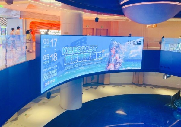 Flexible led curtain