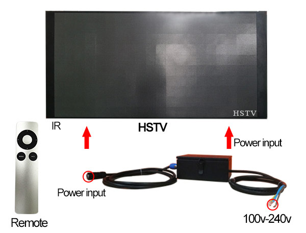 digital advertising led tv display