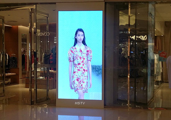 showcase advertising led screen