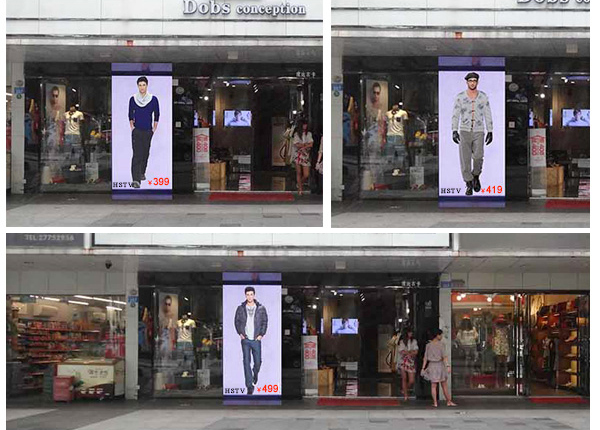 Window Glass LED Display