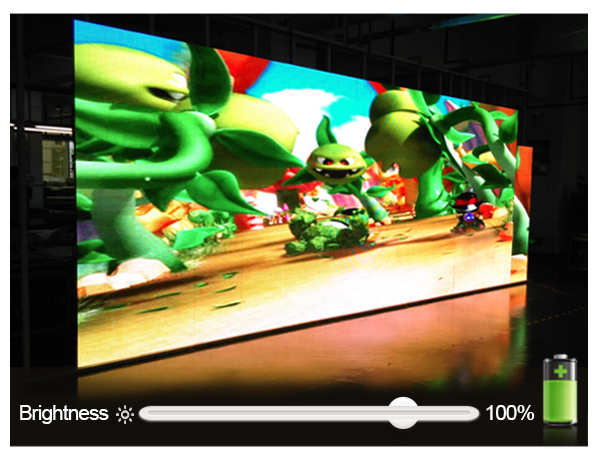 digital curtain advertising player