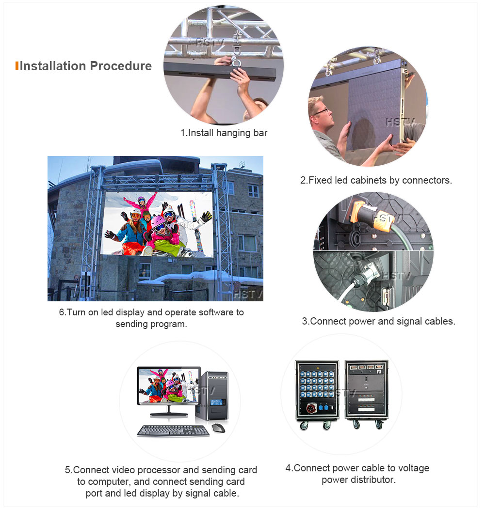 P8 Outdoor Anti-low Temperature and Energy Saving LED Display 