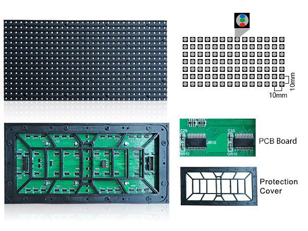 outdoor led display module