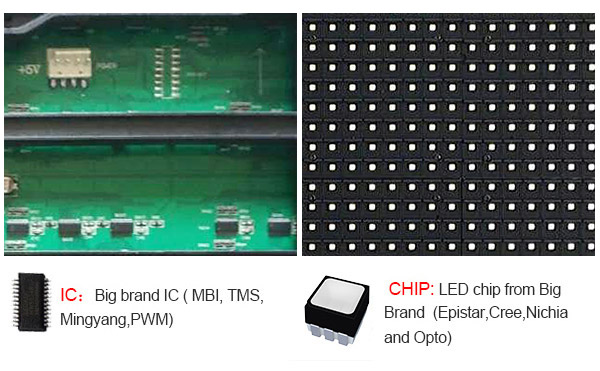 P8 outdoor led display