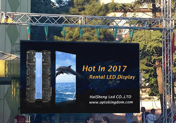 PH6.67 Outdoor Rental 1/7 Scan LED Screen