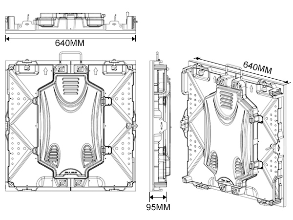 LED Display with Perfect Dimensions