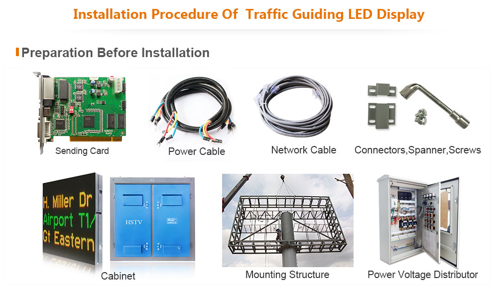 P25 Traffic Guiding LED Display 