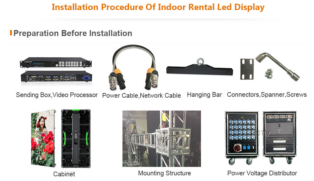 OptoKingdom Installation procedure of outdoor fixed led display