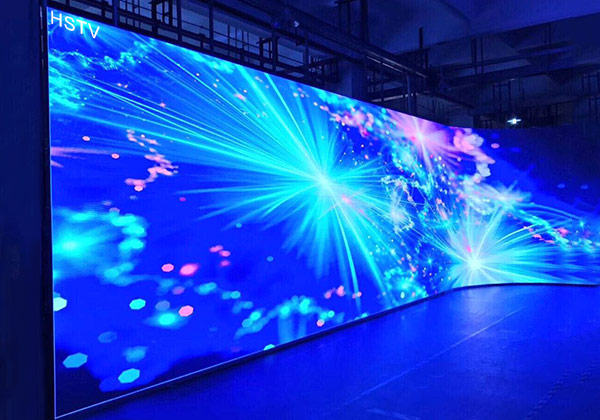 curve led screen A variety of installation methods