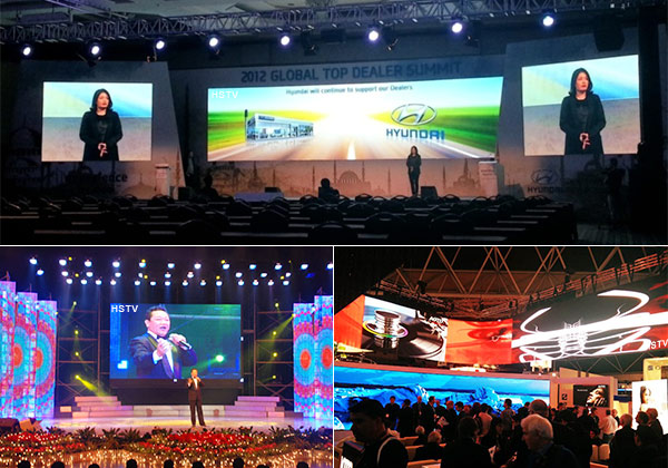 PH5.21 indoor advertising led display Application