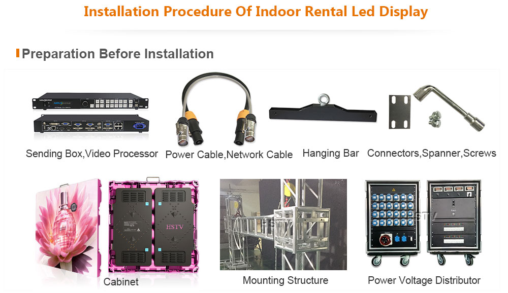 OptoKingdom Installation procedure of outdoor fixed led display