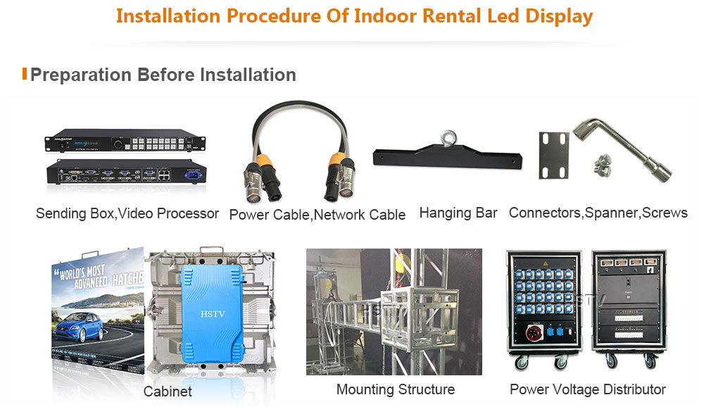 OptoKingdom Installation procedure of outdoor fixed led display