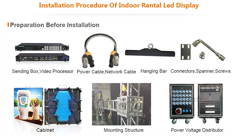 PH3.91 OptoKingdom Installation procedure of outdoor fixed led display