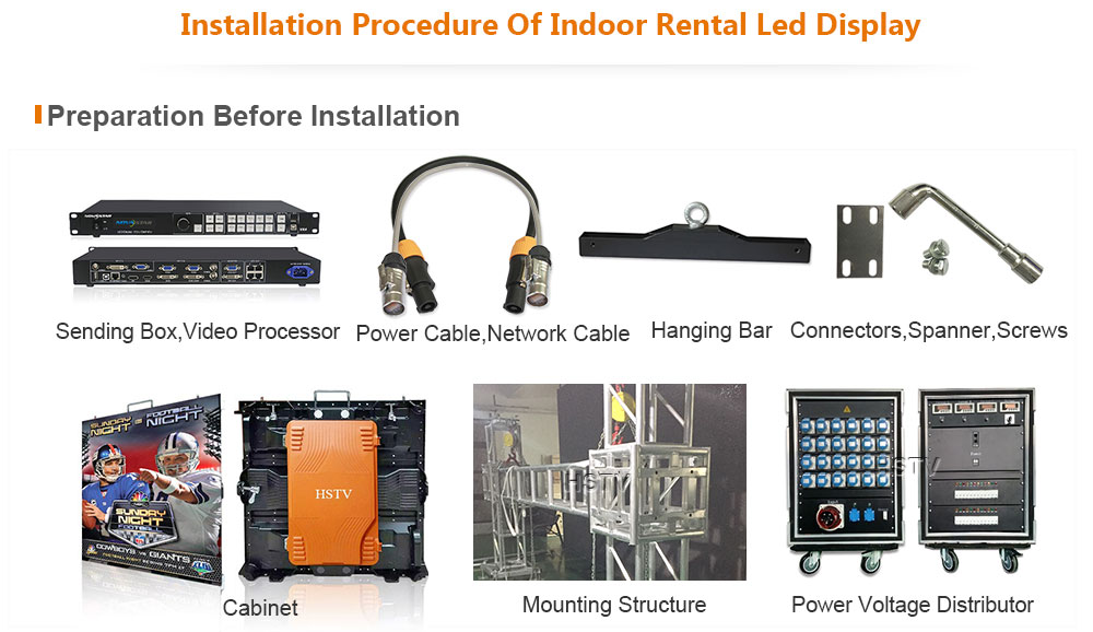 OptoKingdom Installation procedure of outdoor fixed led display