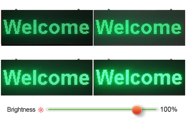 Single Color LED message Sign Module