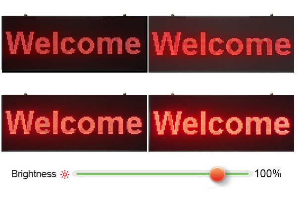 Single Color LED message Sign Module