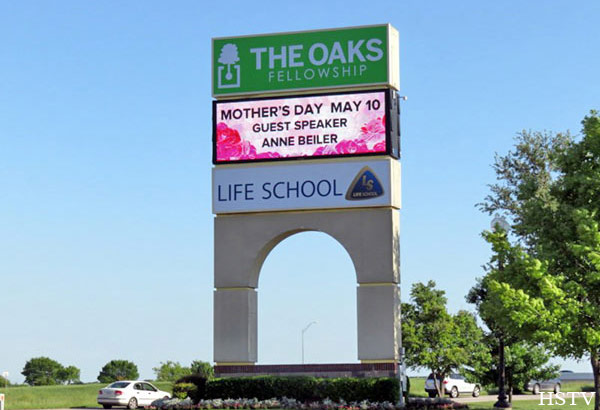 led sign for outdoor