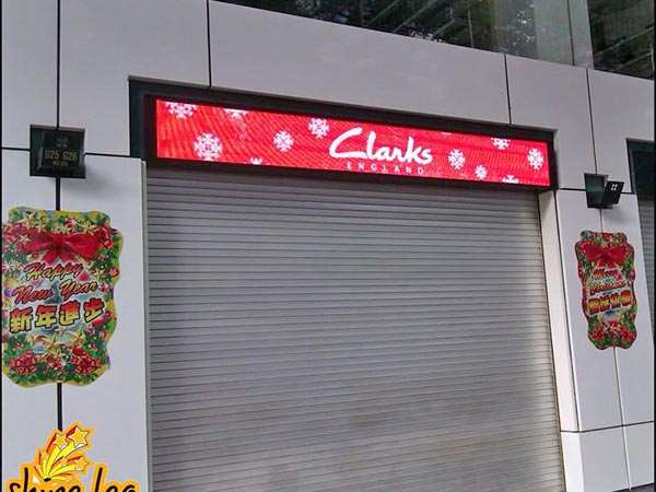 led sign for outdoor