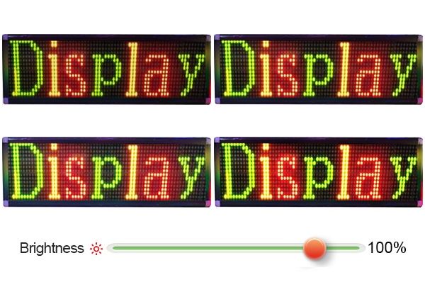 Triple Color led sign