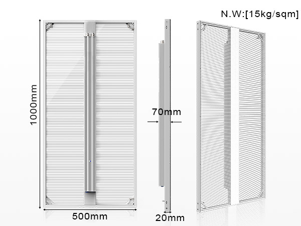 Transparent LED Screen Module