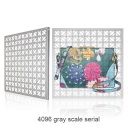 PH40 Outdoor Decorative Aluminum Led Curtain Screen(4096 gray scale serial) 600×600mm