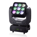 9pcs 4in1 LED Moving Head Matrix Light