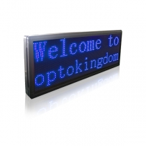 PH10 Semi-outdoor S-blue Sign 1010×370mm