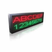 PH7.62 Indoor Triple Color LED Sign 1026×294mm