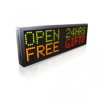 PH7.62 Indoor Triple Color LED Sign 2002×294mm