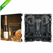 PH3.91 outdoor Rental Plug-in connection Display cabinet 500×500mm