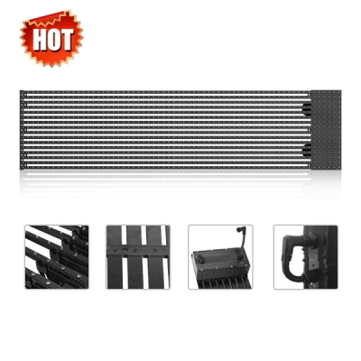 Outdoor DIP LED strip curtain 1500×250mm