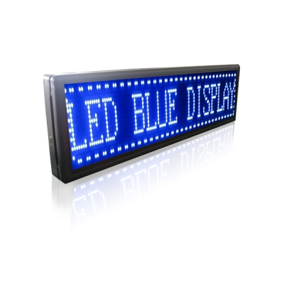 PH10 Semi-outdoor S-blue LED Sign1330×370mm