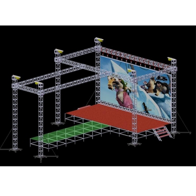Mobile stage project solution C