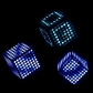 LED colorful magic cube and hexahedral cube 310×310mm