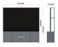 PH8 Outdoor LED Advertising Player 3072×1792mm