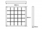 PH3 simple LED display Screen 960*960mm
