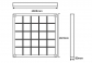 PH4 simple  Indoor LED display 1024*1024mm