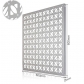 PH40 Outdoor Decorative Aluminum Led Mesh Curtain Screen(65536 gray scale serial) 600×600mm