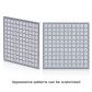 PH40 Outdoor Decorative Aluminum Led Mesh Curtain Screen(65536 gray scale serial) 600×600mm