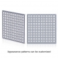 PH40 Outdoor Decorative Aluminum Led Curtain Screen(4096 gray scale serial) 600×600mm