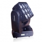 9pcs 4in1 LED Moving Head Matrix Light