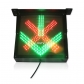 LED Red Cross Green Arrow Light